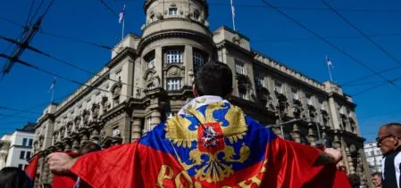 SERBIA-KOSOVO-PROTEST